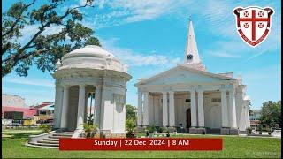 8 am Sunday service on 22nd Dec, 2024 at the Pro Cathedral of St George the Martyr Penang