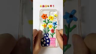 Satisfying phone 11 art #satisfying #colors #emoji #art #smartphone #phonecase #painting #diy