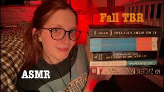 ASMR Autumn TBR (books I want to read this fall) 