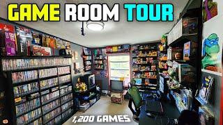 My RETRO GAME Collection Changed ALOT in 2024! | Game Room Tour