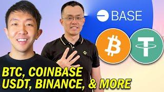 Will USDT Crash Crypto? | Crypto News: Coinbase L2, Bitcoin Price, USDT, Binance, & More!