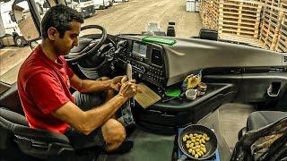 POV DRIVING ROUTINE AND CAMP IN THE TRUCK / GNOCCHI WITH SALAD