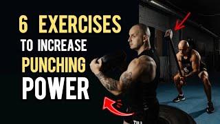 6 Exercises to Increase Punching Power.| Knockout Punch Training.