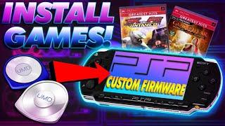 How To Install Your Games Onto A Modded PSP | Modded PSPs & You