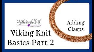 Viking Knit Basics (Part 2) - Diy Jewelry Making Tutorial