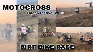 Dirt Bike Race at Falcon Festival 2023 Umrangso / Motocross dirt bike Race 