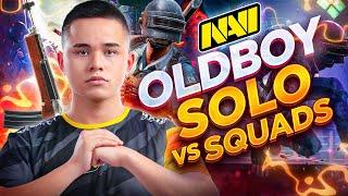 NAVI OldBoy - Solo vs Squads | PUBG Mobile Stream