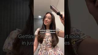 Getting a blowout in less than 5 min! #hairstyles #hairtutorial #blowouthair #hairstyle #haircare