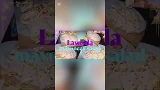 Lavaşda mayonezli salad | xolodnu | salad dürüm