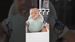 인생 첫 요거트 #9개월아기 #아기일상 #아기먹방 #육아브이로그 #babyfood