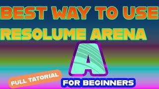 Best Way To Use Resolume Arena For Beginners/How To Use Resolume Arena@vfxmehra