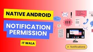  ANDROID 13 - NOTIFICATION PERMISSION  || TUTORIAL IN JAVA 