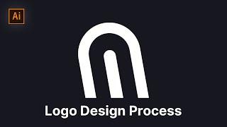 How to Create Creative Modern Logo in Illustrator | #logodesignprocess  | SoftAsia Tech