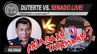 EX-PRESIDENT DUTERTE VS. SENADO | SINASANTO O HINDI? - SENATE HEARING LIVE!