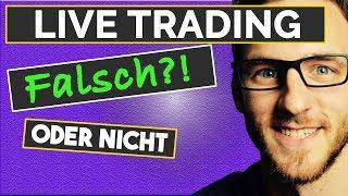 Swing Live Trading - Wissen, wenn man falsch liegt! Traden lernen für Anfänger