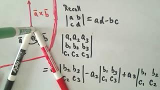 The Cross Product of Two Vectors 