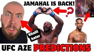 Jamahal Hill vs Khalil Rountree UFC Azerbaijan PREDICTIONS | SloppyMMA