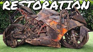 KTM RC 200 Full Restoration | Restored KTM Sport Motorcycle | Old Bike Restoration And Repair