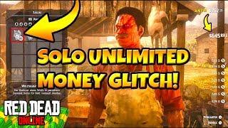 RED DEAD ONLINE - SOLO UNLIMITED MONEY GLITCH!!! Sehr einfach!!! - noamandé