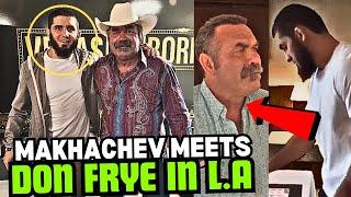 Islam Makhachev MEETS Don Frye In Los Angeles (RESPECT)