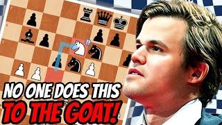 "Grudge Match!" - Cocky Hans Niemann SHOCKS Magnus w/ LUDICROUS Attacking Chess!