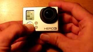 Howto hard reset GoPro Hero 3 and 3+ cameras