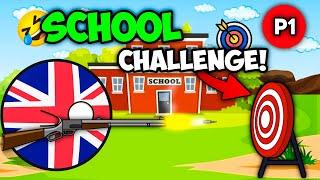 Countryballs School Target Funny Challenge  (P1)