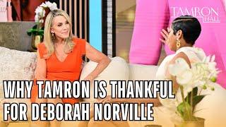 Why Tamron Hall is Thankful For Deborah Norville