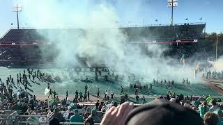 Coastal Carolina vs Georgia Southern Entrance 11-23-24