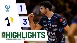 Cisterna Volley vs. Itas Trentino - Superlega Credem Banca VBTV Match Highlights