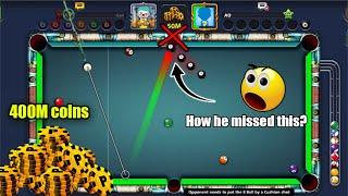 8 Ball Pool - Most Unlucky Shot Ever 400M Coins Won Berlin Platz - Get1x