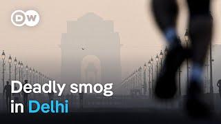 Air pollution in Indian capital Delhi hits dangerous levels | DW News