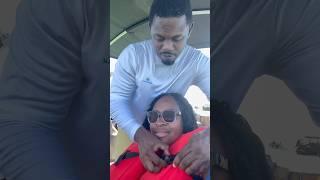 TRAVEL WITH PEACH  PEACH McINTYRE  9 KIDS ENJOY SHAVED 🪒 ICE  WHILE HER HUSBAND DRIVES ️