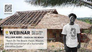 Archstorming Webinar Series 01: William Agbo - Teach On The Beach