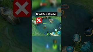 Mlbb Gord Best Combo #mlbb #mlbbshorts #ml #mobilelegends #mlbbhighlights #shorts