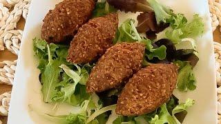 Kibi Haitian Appetizer - Haitian style Kibbeh-Recette Haïtienne