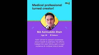 Check out our moji's inspiring story. Medical professional turned creator!