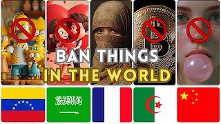 Ban Things From Different Countries In The World | Things banned in Countries