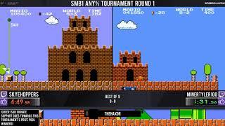 skyehoppers vs minertyler100 | Round 1 | GSA Any% Tournament 2018 | Super Mario Bros.