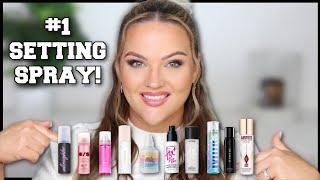 RANKING SETTING SPRAYS | TOP 10 SETTING SPRAYS!