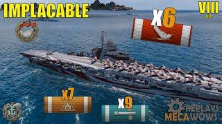 Implacable 6 Kills & 127k Damage | World of Warships Gameplay