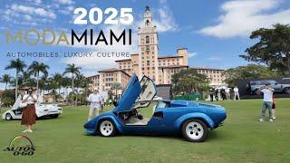 Moda Miami 2025 at the Biltmore Hotel, the best cars from the past and today!