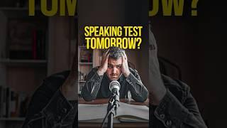 IELTS Speaking Test Tomorrow? WATCH THIS!