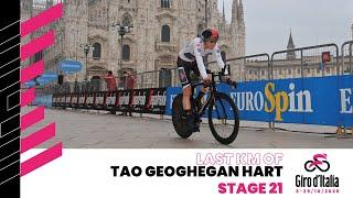 Giro d'Italia 2020 | Stage 21 | Last Km Geoghegan Hart