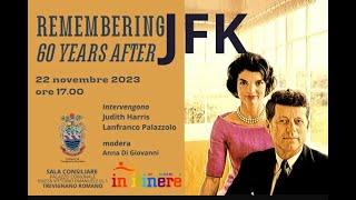 Judith Harris e Lanfranco Palazzolo "Remembering JFK" con Anna Di Matteo (22 novembre 2023)