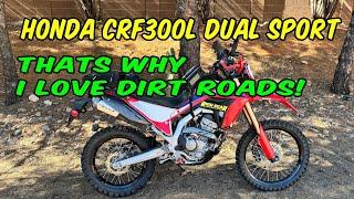 Honda CRF300L Dual Sport  - I love Arizona Dirt Roads #crf300l #dualsport #honda