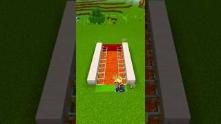 minecraft Lava Bridge  #shorts #ytshorts#minecraft #minecraftpe #viral #lava