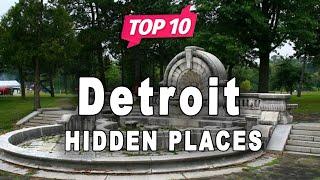 Top 10 Hidden Places to Visit in Detroit, Michigan | USA - English