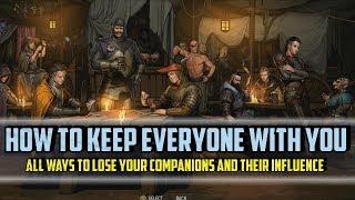 How To Keep All Companions With You - All Ways To Lose Them And Their Influence - Thronebreaker