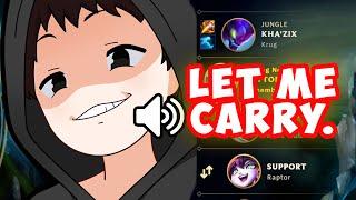 League of Voice Chat With My SECRET ADC PICK...